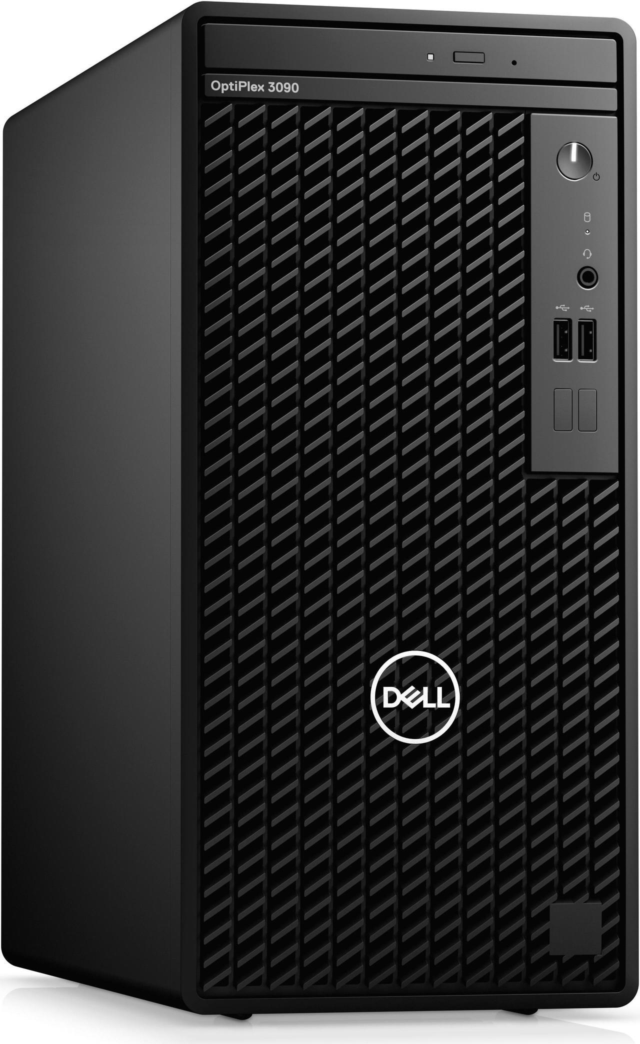 Dell Optiplex 3090 MT Mini Tower Desktop | Core i5 - 10505 - 1TB SSD Hard Drive - 32GB RAM | 6 cores @ 4.6 GHz Win 11 Pro Black