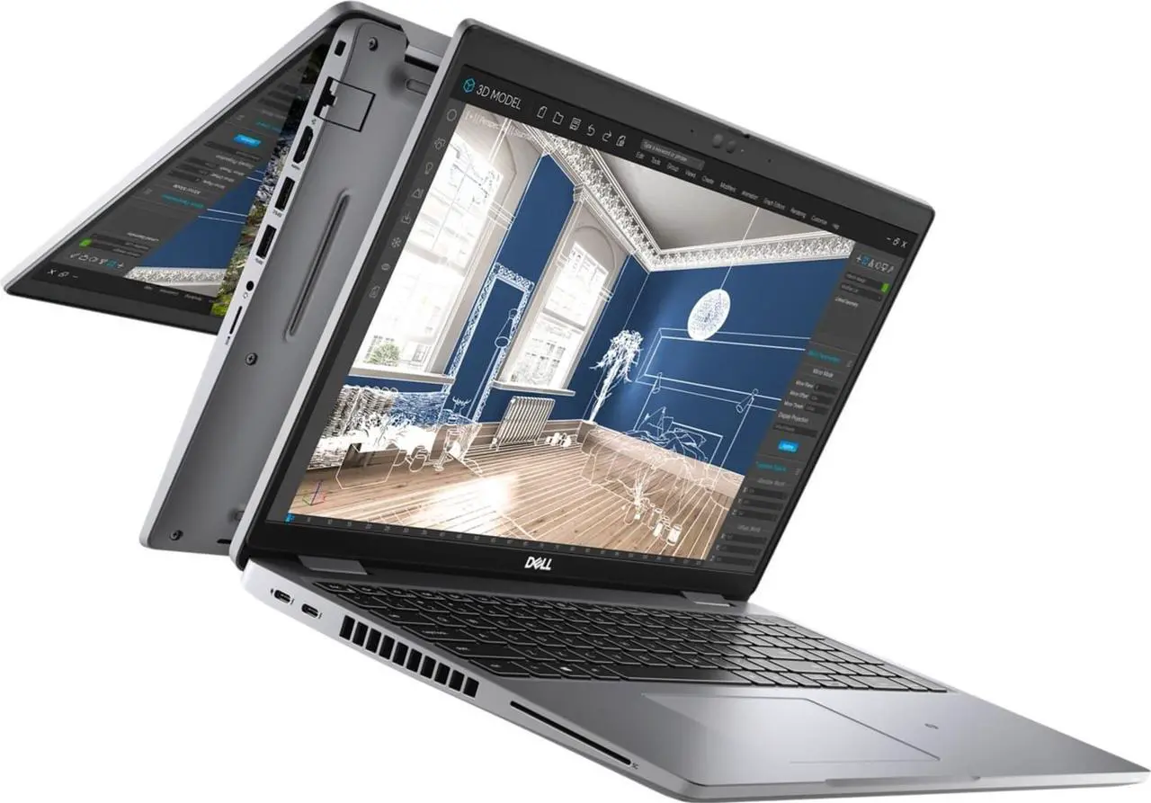 Alt view image 4 of 7 - Dell Precision 3000 3560 Workstation Laptop (2020) | 15.6" HD | Core i7 - 512GB SSD - 32GB RAM - T500 2GB | 4 Cores @ 4.4 GHz - 11th Gen CPU