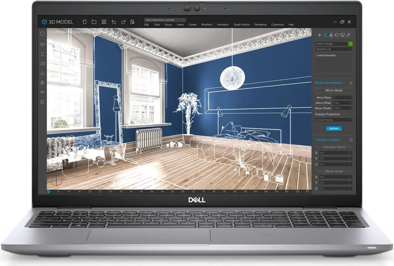 Alt view image 3 of 7 - Dell Precision 3000 3560 Workstation Laptop (2020) | 15.6" HD | Core i7 - 512GB SSD - 32GB RAM - T500 2GB | 4 Cores @ 4.4 GHz - 11th Gen CPU