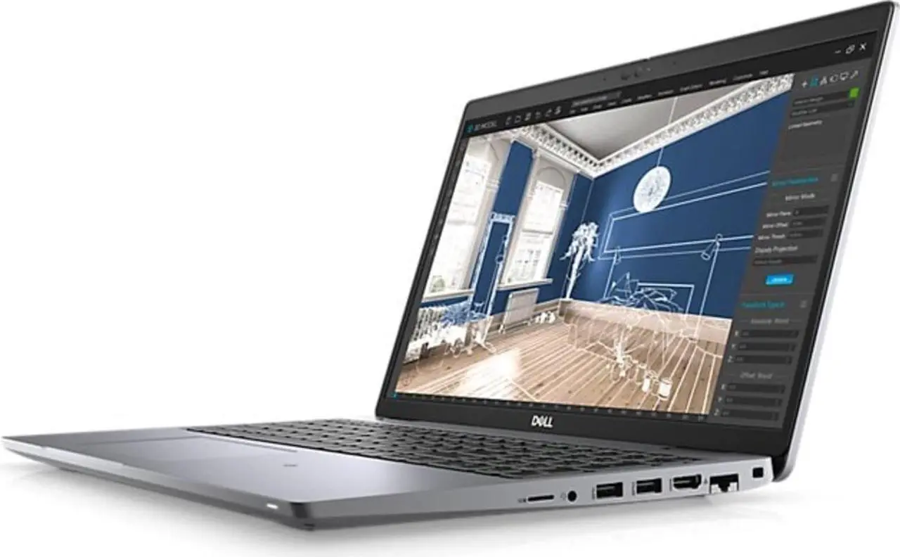 Alt view image 2 of 7 - Dell Precision 3000 3560 Workstation Laptop (2020) | 15.6" HD | Core i7 - 512GB SSD - 32GB RAM - T500 2GB | 4 Cores @ 4.4 GHz - 11th Gen CPU