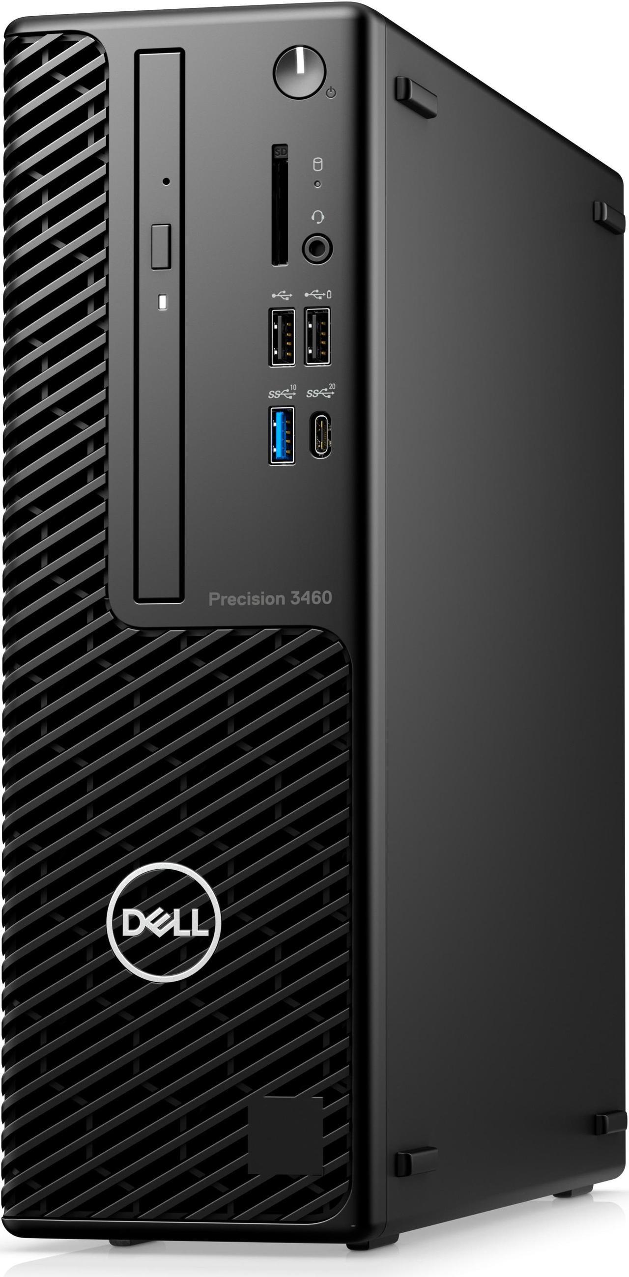 Dell Precision T3460 SFF Small Form Factor Workstation Desktop (2022) | Core i9 - 12900 - 512GB SSD Hard Drive - 32GB RAM - Nvidia Quadro T1000 | 16 cores @ 5.1 GHz - 4GB GDDR6 No OS Black