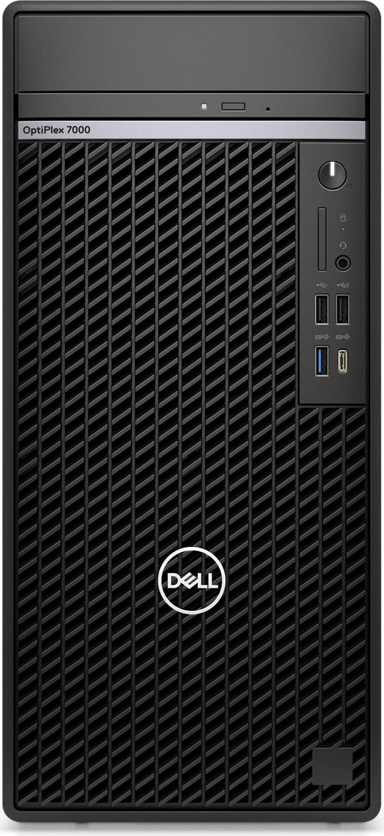 Dell Optiplex 7000 MT Mini Tower Desktop (2022) | Core i9 - 12900 - 2TB SSD Hard Drive - 32GB RAM | 16 cores @ 5.1 GHz Win 11 Pro Black