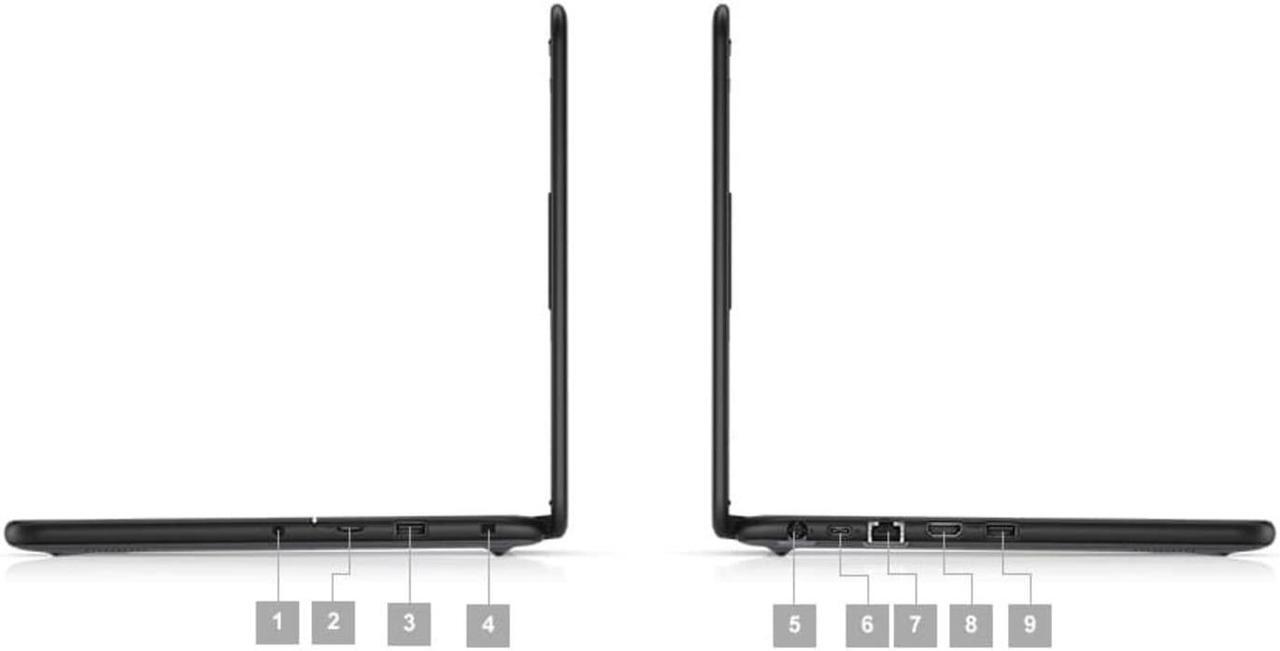 Alt view image 4 of 8 - 2020 Dell Latitude 3310 Laptop 13.3" - Celeron-4205U - Dual Core Ghz - 64GB SSD - 4GB RAM - 1366x768 HD - Windows 10 Pro