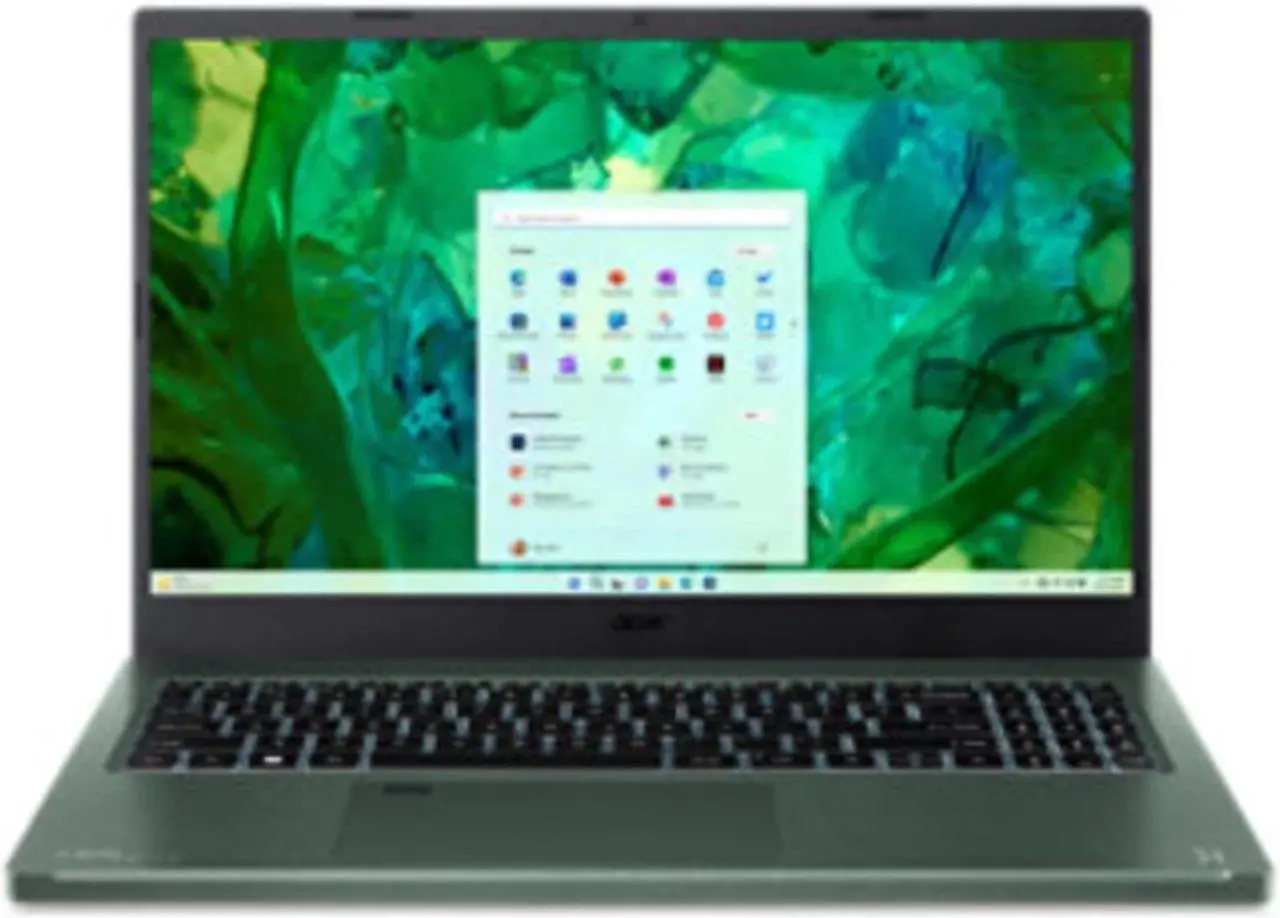 Main image of Acer Aspire Vero 15 AV15-53P Laptop (2023) Touch | 15.6" 1920x1080 FHD | Core i7 - 1355U - 512GB SSD Hard Drive - 12GB RAM | 10 cores @ 5 GHz Win 11 Home Black