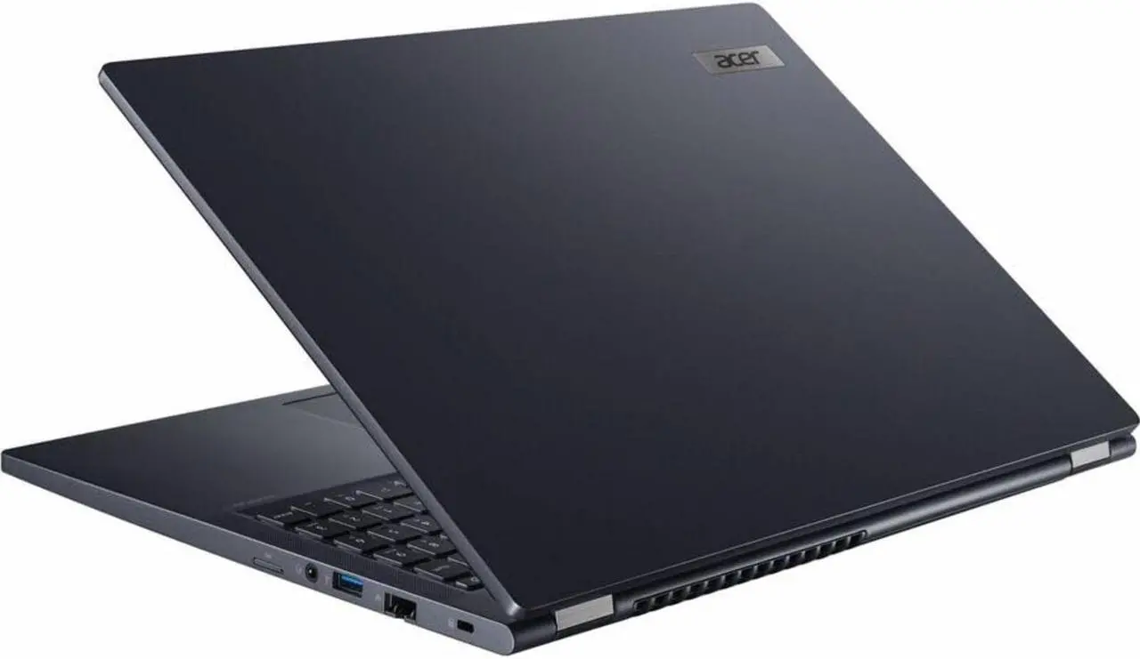 Alt view image 2 of 5 - Acer TravelMate P4 16 P416-52-TCO Laptop (2023) | 16" 1920x1200 FHD+ | Ryzen 5 Pro - 6650U - 512GB SSD Hard Drive - 4GB RAM | 6 cores @ 4.5 GHz Win 11 Pro Black