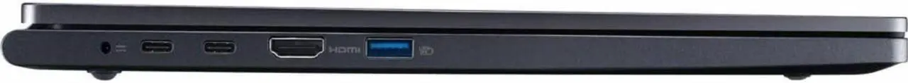 Alt view image 5 of 5 - Acer TravelMate P4 16 P416-52-TCO Laptop (2023) | 16" 1920x1200 FHD+ | Ryzen 5 Pro - 6650U - 512GB SSD Hard Drive - 4GB RAM | 6 cores @ 4.5 GHz Win 11 Pro Black
