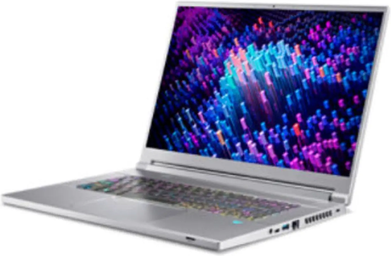 Alt view image 5 of 6 - Acer Predator Triton 16 PT16-51 Laptop (2023) | 16" 2560x1600 QHD+ | Core i7 - 11800H - 2TB SSD Hard Drive - 24GB RAM - Nvidia GeForce RTX 3060 Ti | 8 cores @ 4.6 GHz - 8GB GDDR6 Win 11 Pro Black