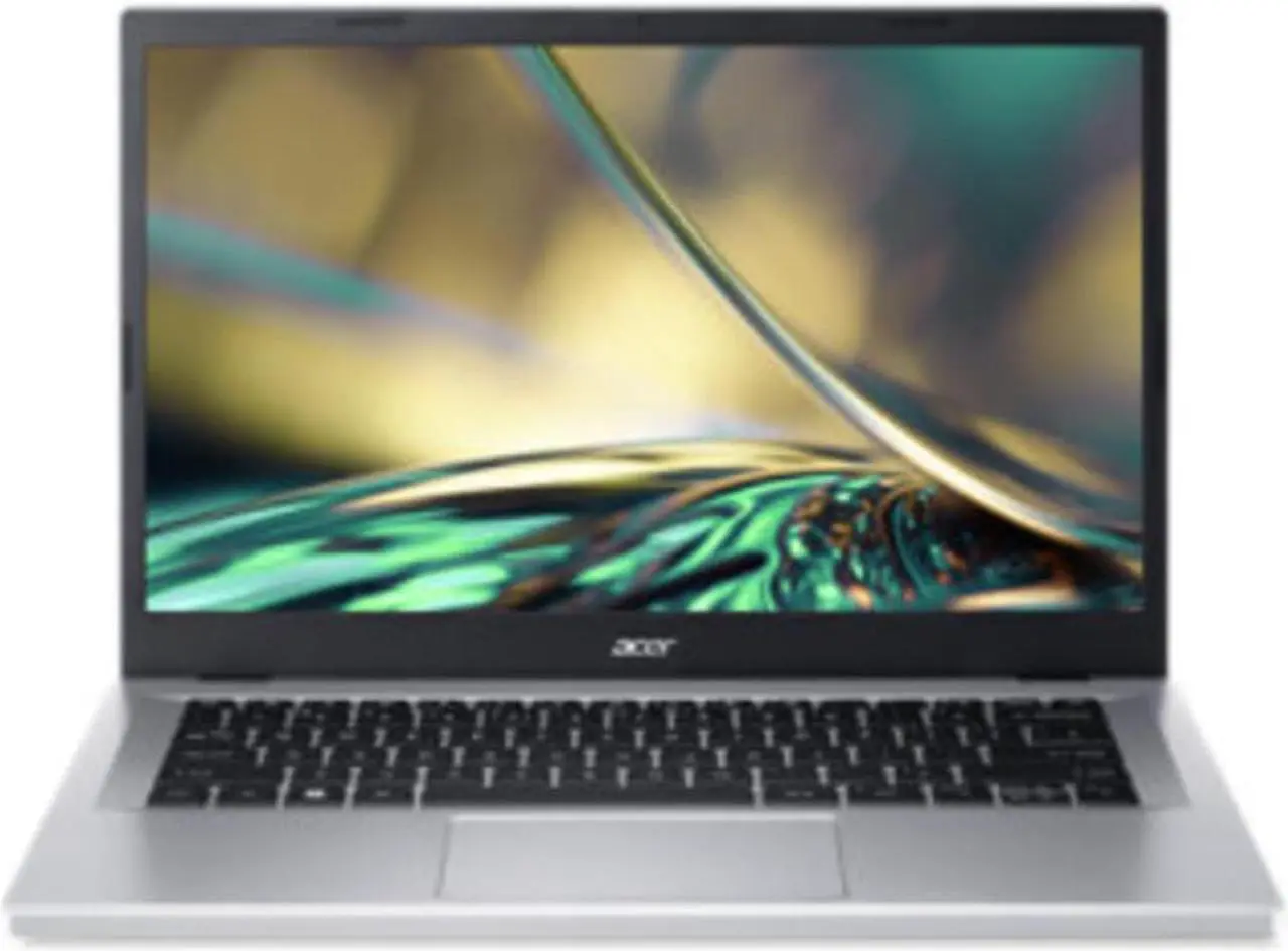 Alt view image 6 of 6 - Acer Aspire 3 14 A314-23P Laptop (2023) | 14" 1920x1080 FHD | Ryzen 5 - 7520U - 256GB SSD Hard Drive - 8GB RAM | 4 cores @ 4.3 GHz Win 11 Home Black
