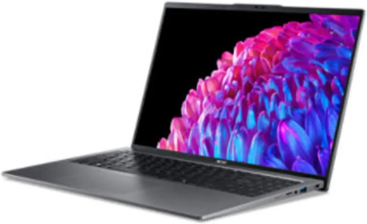 Alt view image 4 of 6 - Acer Swift Go 16 SFG16-72 Laptop (2024) Touch | 16" 1920x1200 FHD+ | Core Ultra 7 - 155H - 1TB SSD Hard Drive - 16GB RAM | 16 cores @ 4.8 GHz Win 11 Home Black