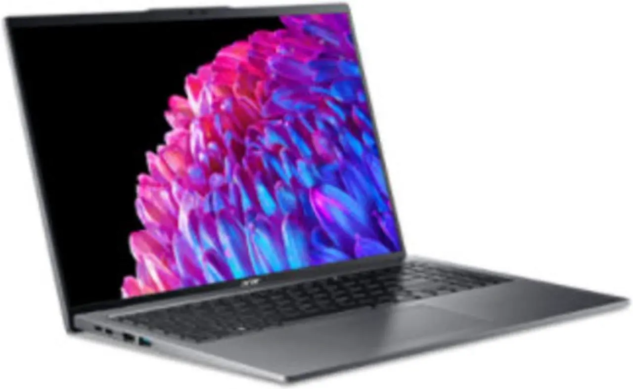 Alt view image 3 of 6 - Acer Swift Go 16 SFG16-72 Laptop (2024) Touch | 16" 1920x1200 FHD+ | Core Ultra 7 - 155H - 1TB SSD Hard Drive - 16GB RAM | 16 cores @ 4.8 GHz Win 11 Home Black