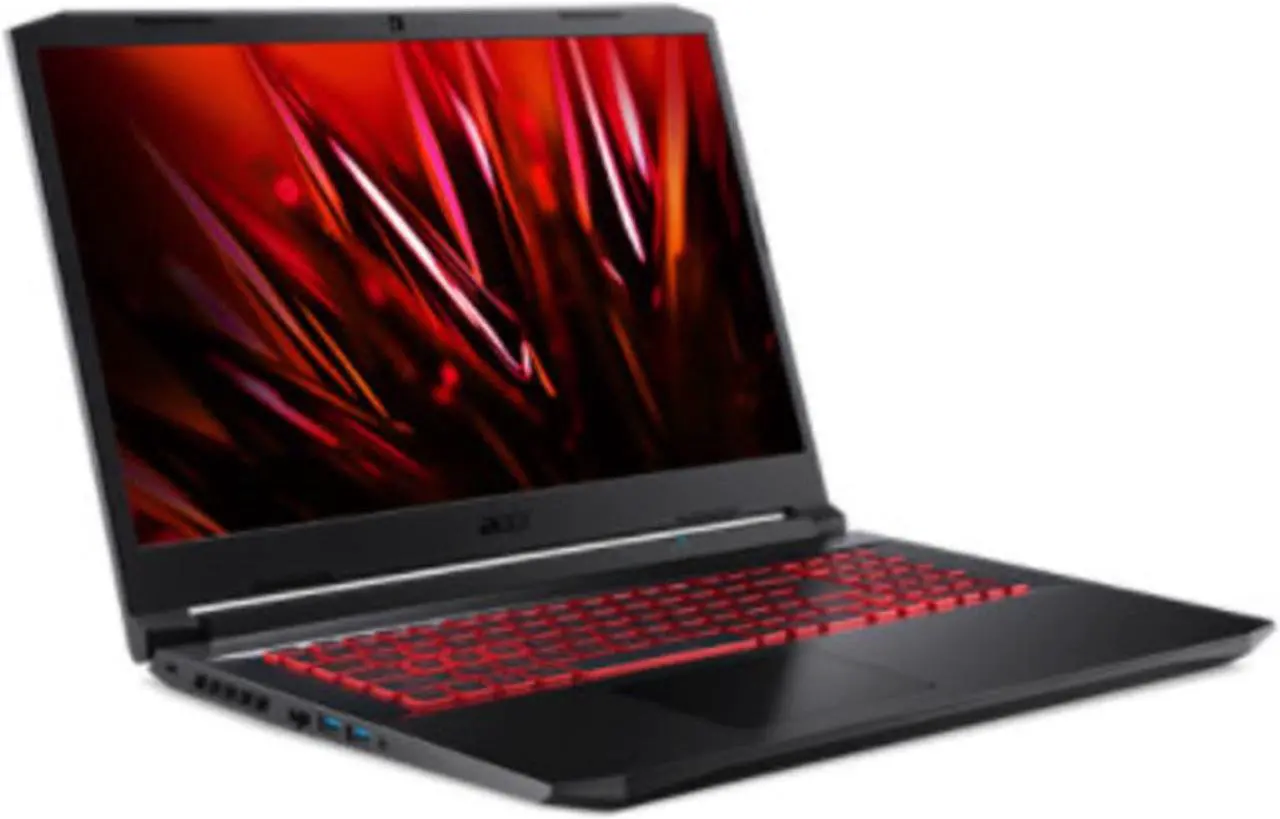 Alt view image 2 of 6 - Acer Nitro 5 17 AN517-41 Laptop | 17.3" 1920x1080 FHD | Ryzen 7 - 5800H - 1TB SSD Hard Drive - 16GB RAM - Nvidia GeForce RTX 3080 | 8 cores @ 4.4 GHz - 8GB GDDR6X Win 10 Home Black