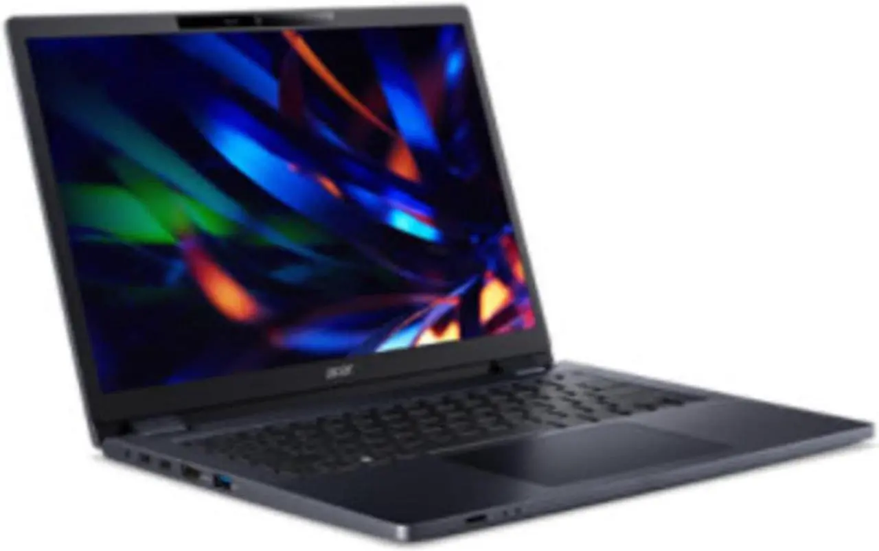 Alt view image 6 of 6 - Acer TravelMate P4 14 P414-53 Laptop (2023) | 14" 1920x1200 FHD+ | Core i7 - 1355U - 512GB SSD Hard Drive - 8GB RAM | 10 cores @ 5 GHz Win 11 Pro Black