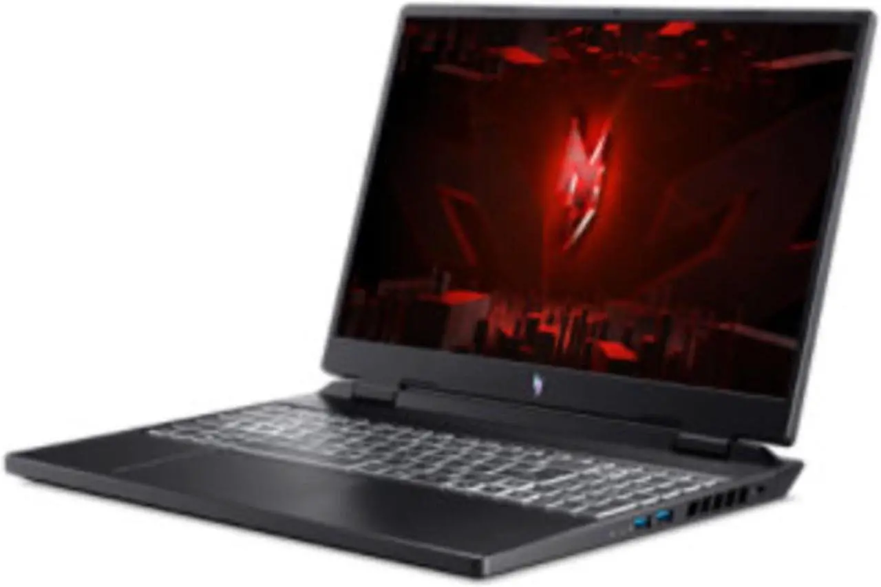 Alt view image 3 of 6 - Acer Nitro 16 AN16-41 Laptop (2023) | 16" 1920x1200 FHD+ | Ryzen 7 - 7735HS - 1TB SSD Hard Drive - 16GB RAM - Nvidia GeForce RTX 4050 | 8 cores @ 4.75 GHz - 6GB GDDR6 Win 11 Home Black