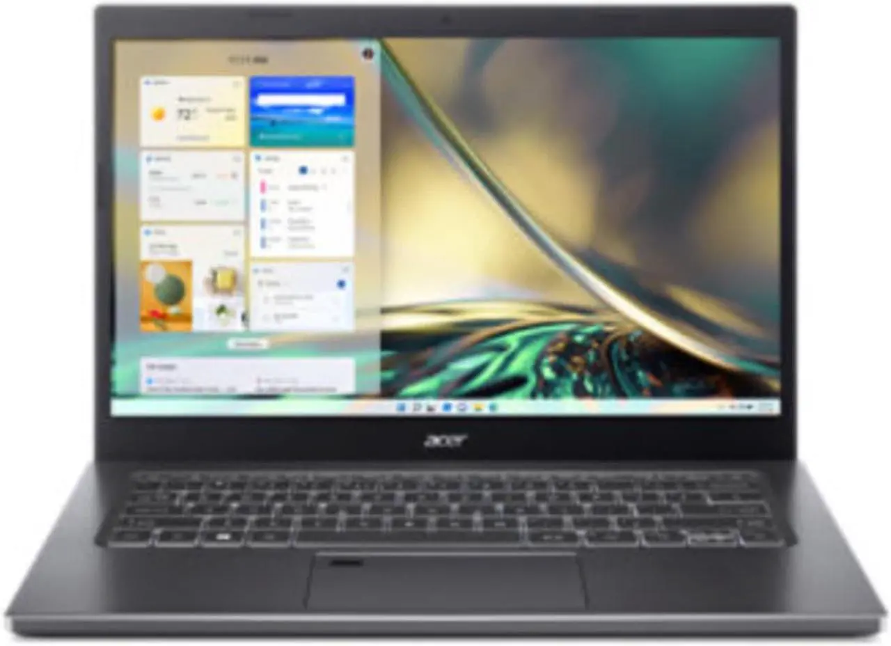Alt view image 5 of 6 - Acer Aspire 5 14 A514-55 Laptop (2022) | 14" 1920x1080 FHD | Core i5 - 1235U - 1TB SSD Hard Drive - 20GB RAM | 10 cores @ 4.4 GHz Win 11 Home Black