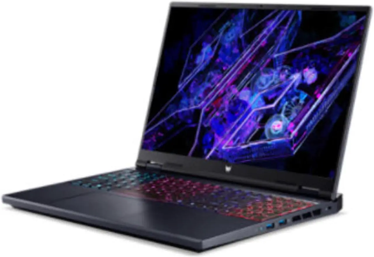 Alt view image 6 of 6 - Acer Predator Helios Neo 16 PHN16-72 Laptop (2024) | 16" 1920x1200 FHD+ | Core i9 - 14900HX - 1TB SSD Hard Drive - 64GB RAM - Nvidia GeForce RTX 4060 | 24 cores @ 5.8 GHz - 8GB GDDR6 Win 11 Home Black