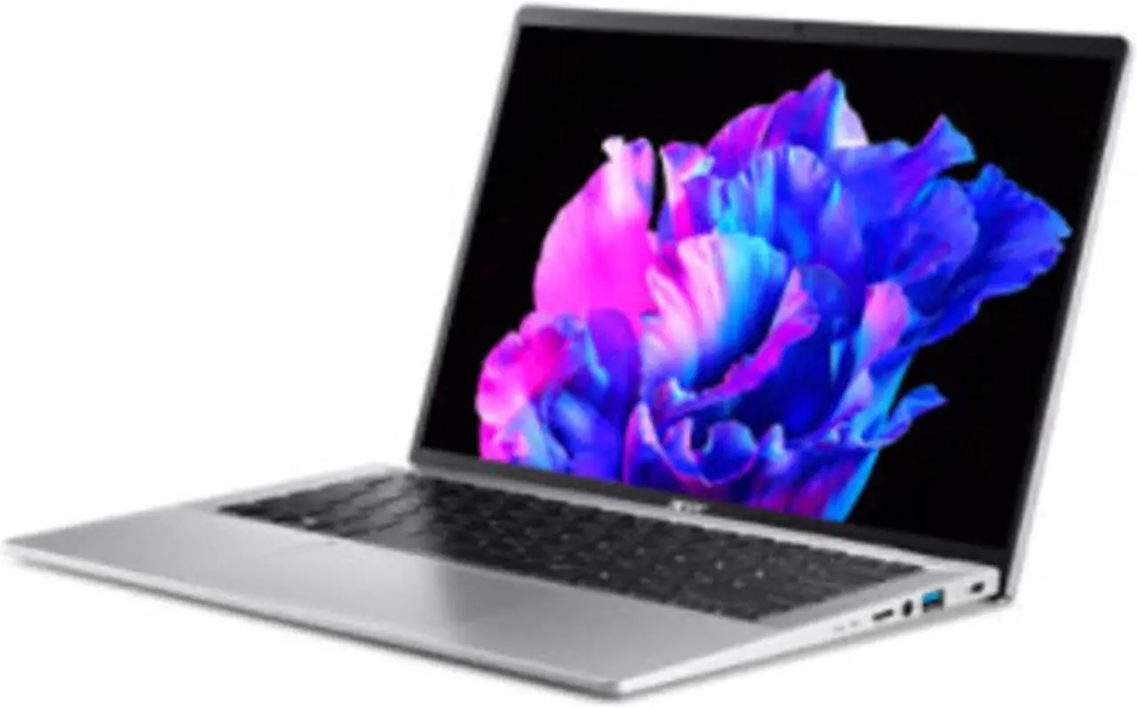 Alt view image 3 of 6 - Acer Swift Go 14 SFG14-72 Laptop (2024) Touch | 14" 1920x1200 FHD+ | Core Ultra 7 - 155H - 512GB SSD Hard Drive - 4GB RAM | 16 cores @ 4.8 GHz Win 11 Home Black