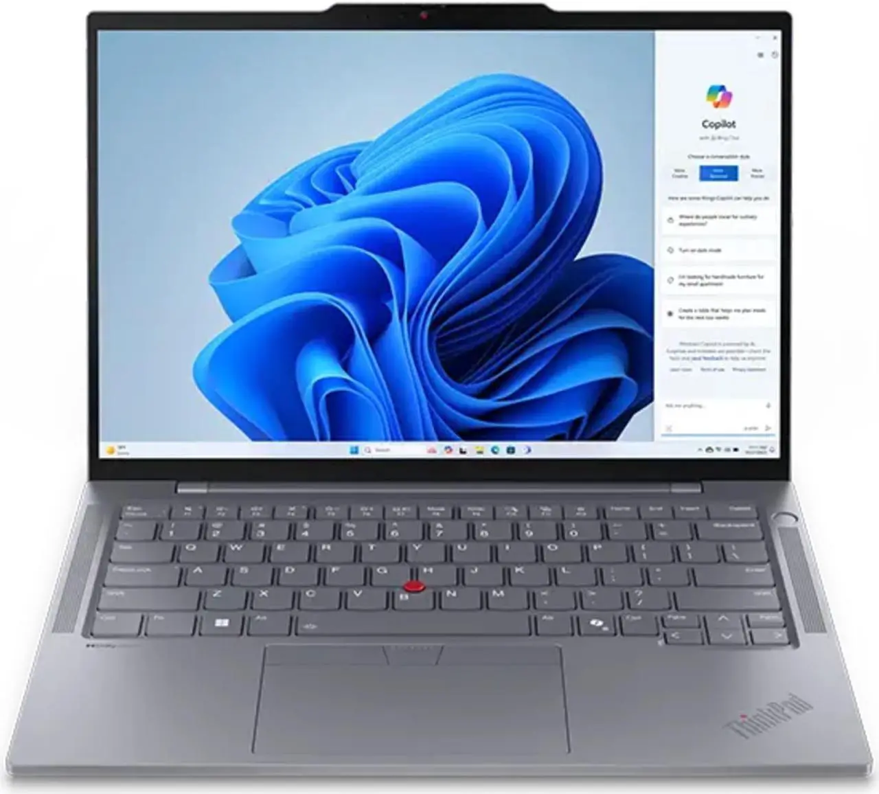 Alt view image 2 of 5 - Lenovo ThinkPad T14s Gen 5 Intel Laptop (2023) | 14" 1920x1200 FHD+ | Core Ultra 5 - 125U - 256GB SSD Hard Drive - 12GB RAM | 12 cores @ 4.3 GHz Win 11 Pro Black