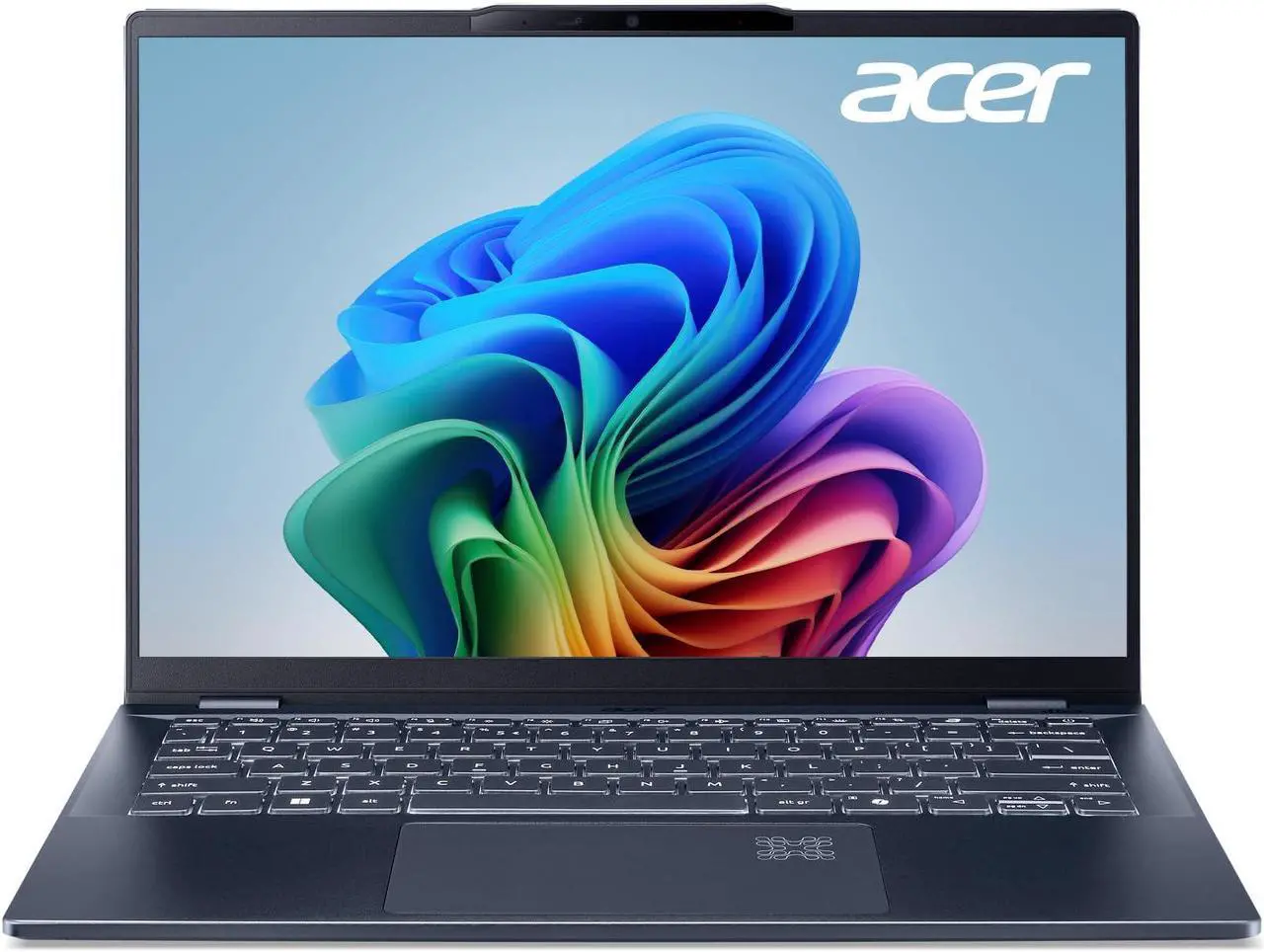 Alt view image 5 of 5 - Acer Swift 14 AI SF14-51 Laptop (2024) Touch | 14" 1920x1080 FHD | Core Ultra 7 - 258V - 1TB SSD Hard Drive - 32GB RAM | 8 cores @ 4.8 GHz Win 11 Home Black