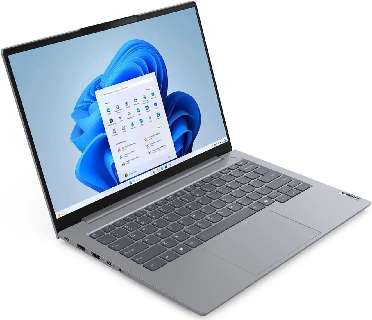 Alt view image 5 of 5 - Lenovo ThinkBook 14 G7 ARP Laptop (2023) | 14" 1920x1200 FHD+ | Ryzen 7 - 7735HS - 512GB SSD Hard Drive - 16GB RAM | 8 cores @ 4.75 GHz Win 11 Pro Black