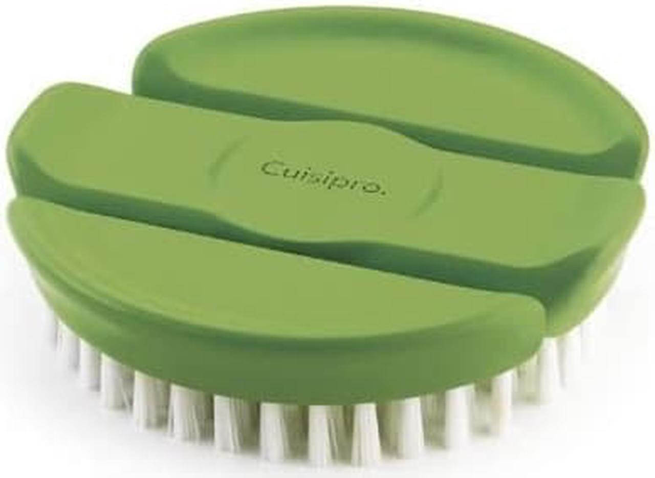 Main image of Flexible Vegetable Brush, Green