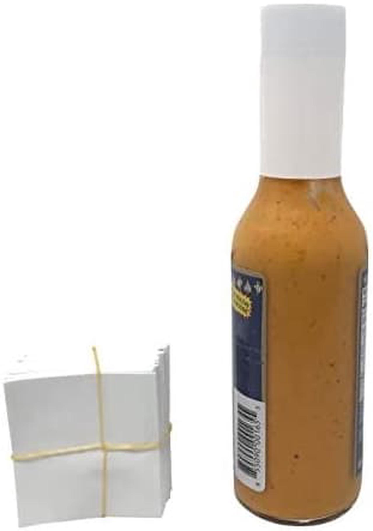 Alt view image 2 of 6 - x 52 mm WHITE Perforated Shrink Band for Hot Sauce Bottles and Other Liquid Bottles Fits 3/4" to 1" Diameter - Pack of 250