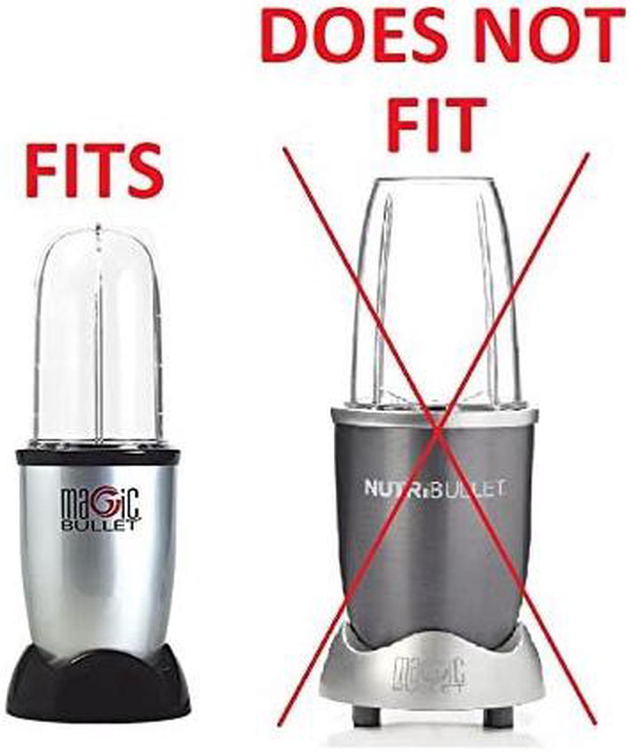 Alt view image 2 of 7 - 2 Pack Replacement 16 Ounce Tall Jar Cups, Compatible with Original Magic Bullet Blender Juicer 250W MB1001