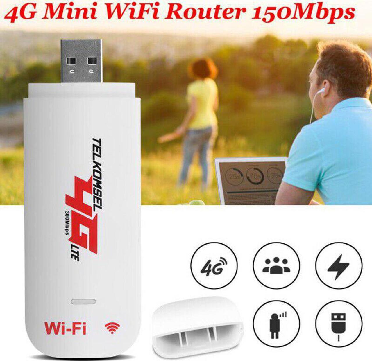 4G Router LTE WIFI Wireless USB Dongle Broadband Modem 150 Mbps Portable Car WIFI Router Hotspot