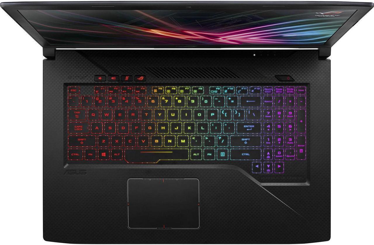 Alt view image 4 of 6 - ASUS ROG GL703GE-ES73 17.3" Gaming Laptop Intel i7-8750H 16GB DDR4 1TB SSHD + 128GB SSD GTX 1050Ti Win 10 Home