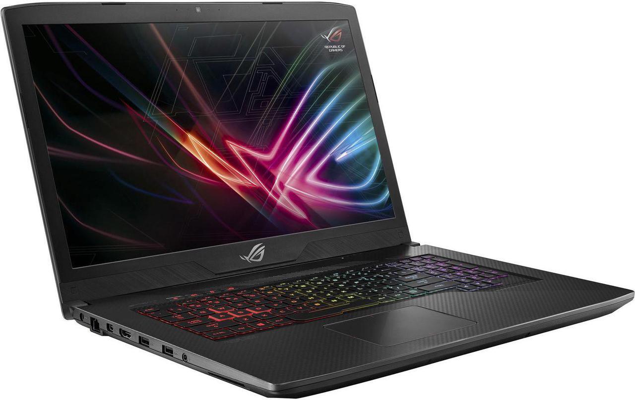 Alt view image 2 of 6 - ASUS ROG GL703GE-ES73 17.3" Gaming Laptop Intel i7-8750H 16GB DDR4 1TB SSHD + 128GB SSD GTX 1050Ti Win 10 Home