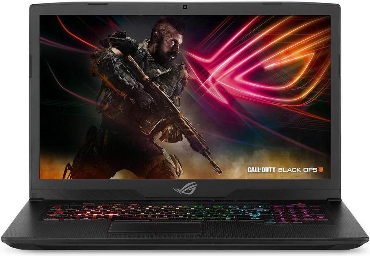 Main image of ASUS ROG GL703GE-ES73 17.3" Gaming Laptop Intel i7-8750H 16GB DDR4 1TB SSHD + 128GB SSD GTX 1050Ti Win 10 Home