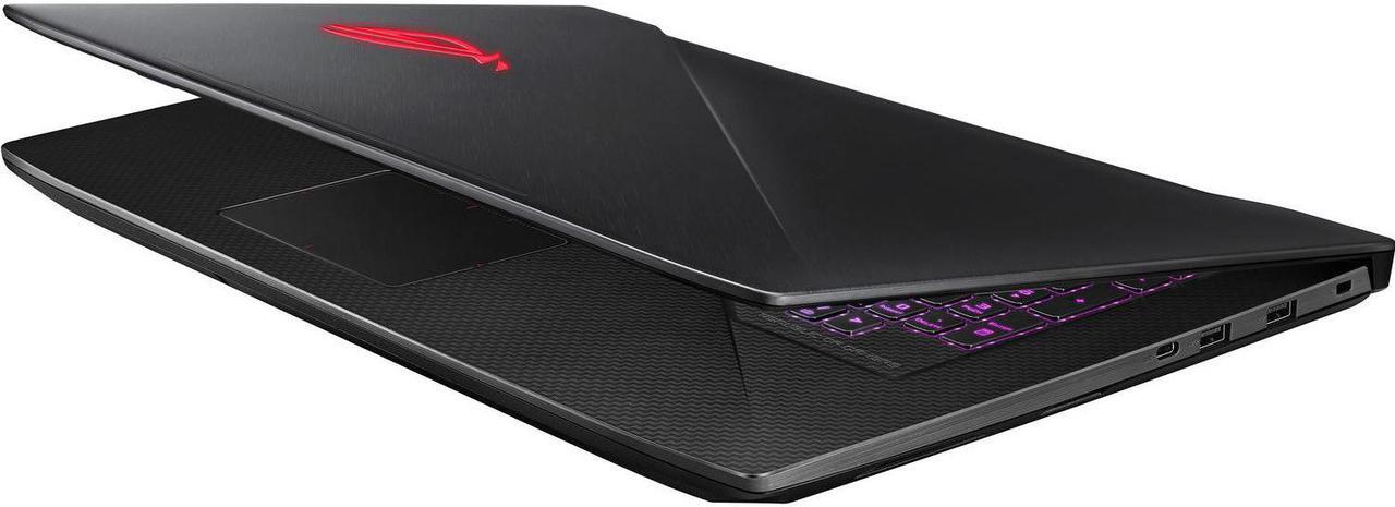 Alt view image 5 of 6 - ASUS ROG GL703GE-ES73 17.3" Gaming Laptop Intel i7-8750H 16GB DDR4 1TB SSHD + 128GB SSD GTX 1050Ti Win 10 Home