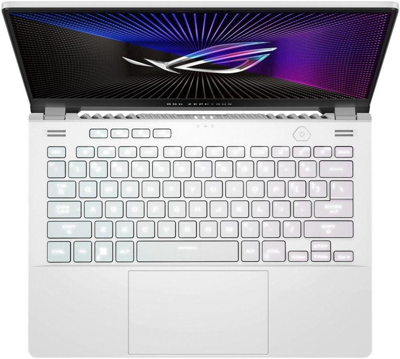 Alt view image 4 of 5 - ASUS ROG Zephyrus G14 14" QHD+ WQXGA Gaming Laptop AMD Ryzen 9 6900HS 3.3 GHz up to 4.9 GHz AMD Radeon RX 6800S 32GB DDR5-4800 SO-DIMM 1TB PCIe SSD Windows 11 Pro - GA402RK-XS96-WH
