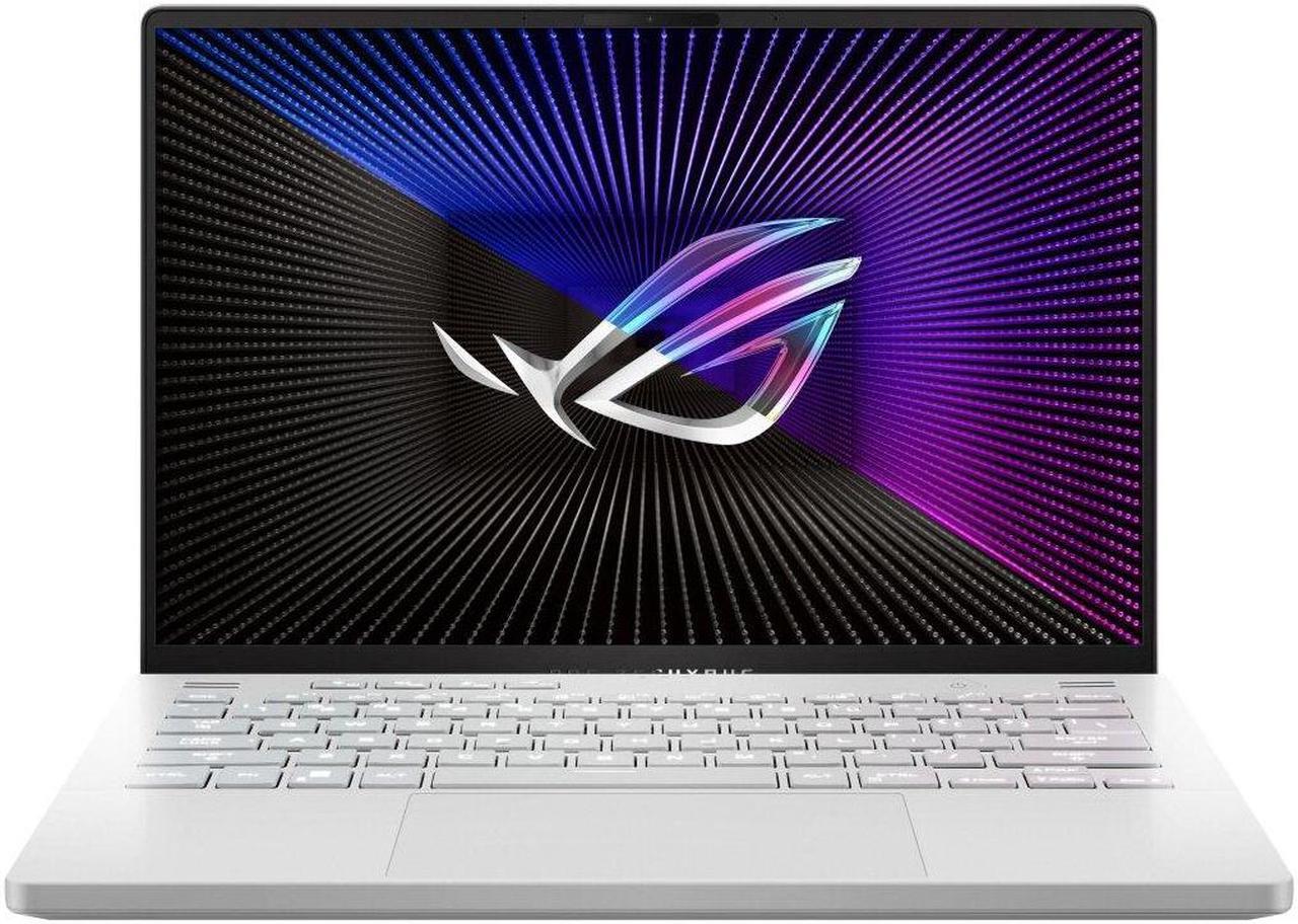 Main image of ASUS ROG Zephyrus G14 14" QHD+ WQXGA Gaming Laptop AMD Ryzen 9 6900HS 3.3 GHz up to 4.9 GHz AMD Radeon RX 6800S 32GB DDR5-4800 SO-DIMM 1TB PCIe SSD Windows 11 Pro - GA402RK-XS96-WH