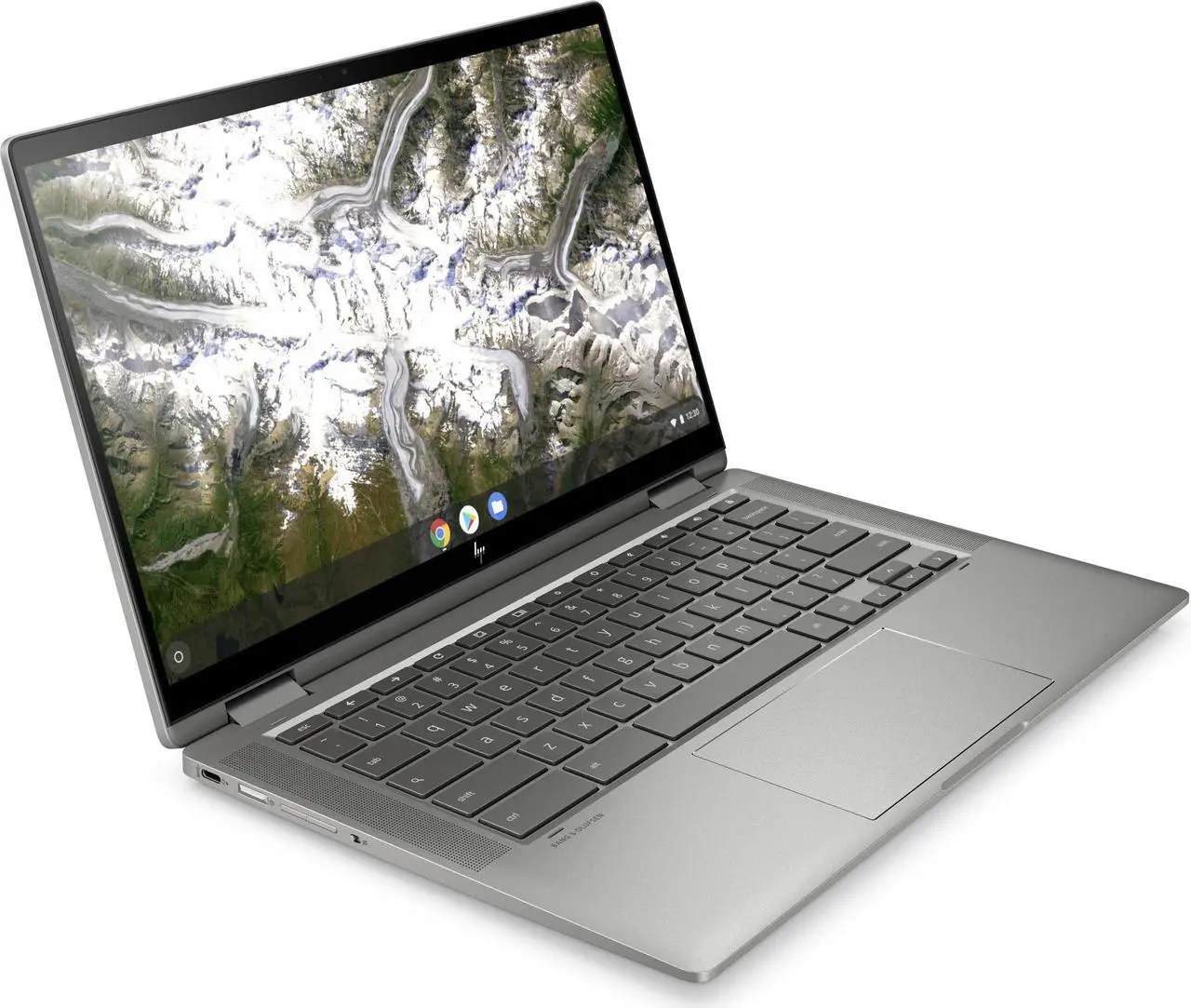 Alt view image 3 of 5 - HP Chromebook x360 14c-ca0053dx 14" FHD WLED Touchscreen Laptop Intel Core i3-10110U 2.1 GHz up to 4.1 GHz Intel UHD Graphics 8GB SDRAM 64GB eMMC Chrome OS, B Grade - 9UR36UA