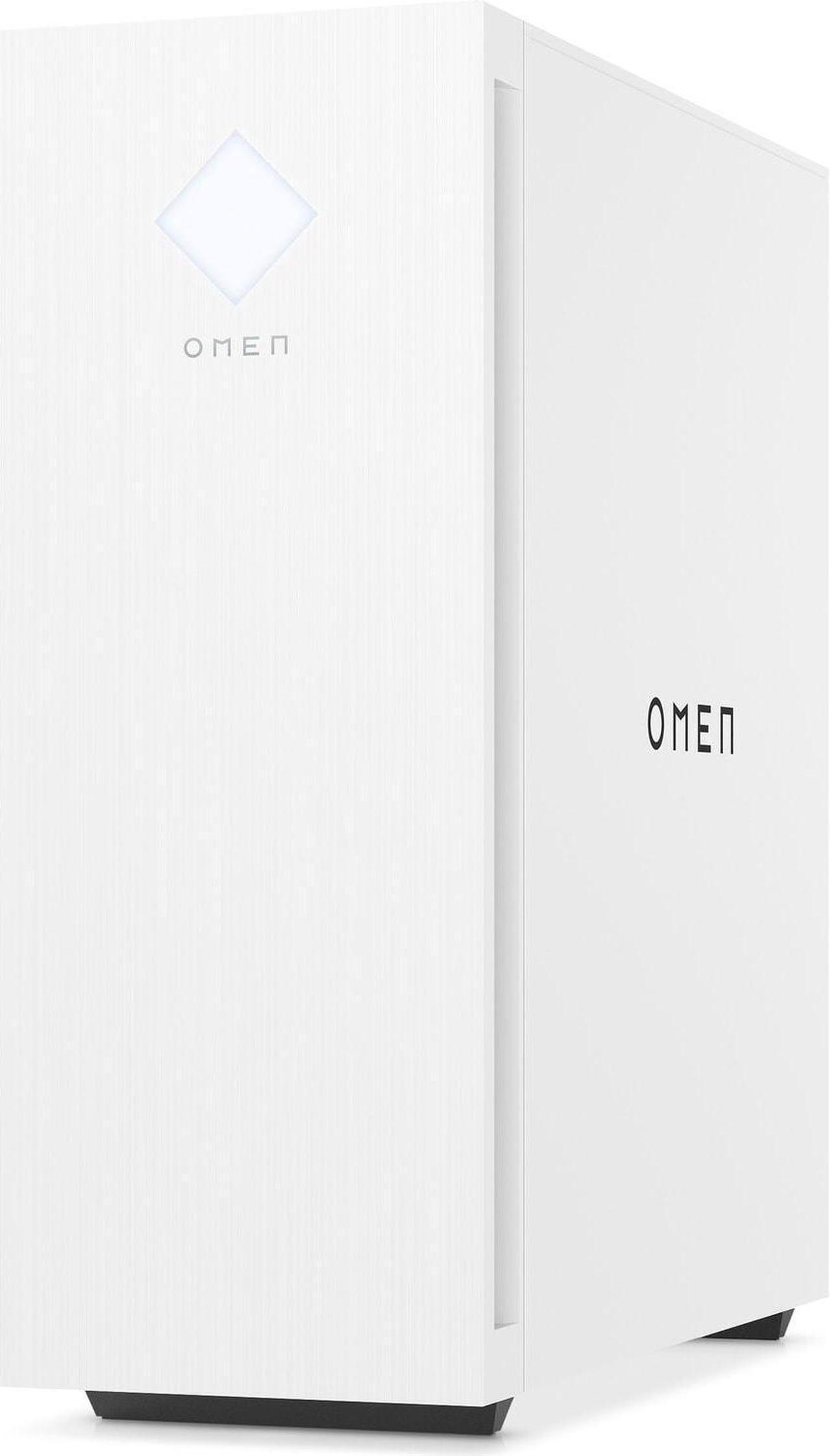 Alt view image 2 of 3 - HP OMEN 25L 436G2AV Gaming Desktop Intel Core i5-12400 2.5 GHz up to 4.4 GHz NVIDIA GeForce RTX 3080 16GB DDR4 256GB SSD Windows 11 Home, White - 436G2AV-E203