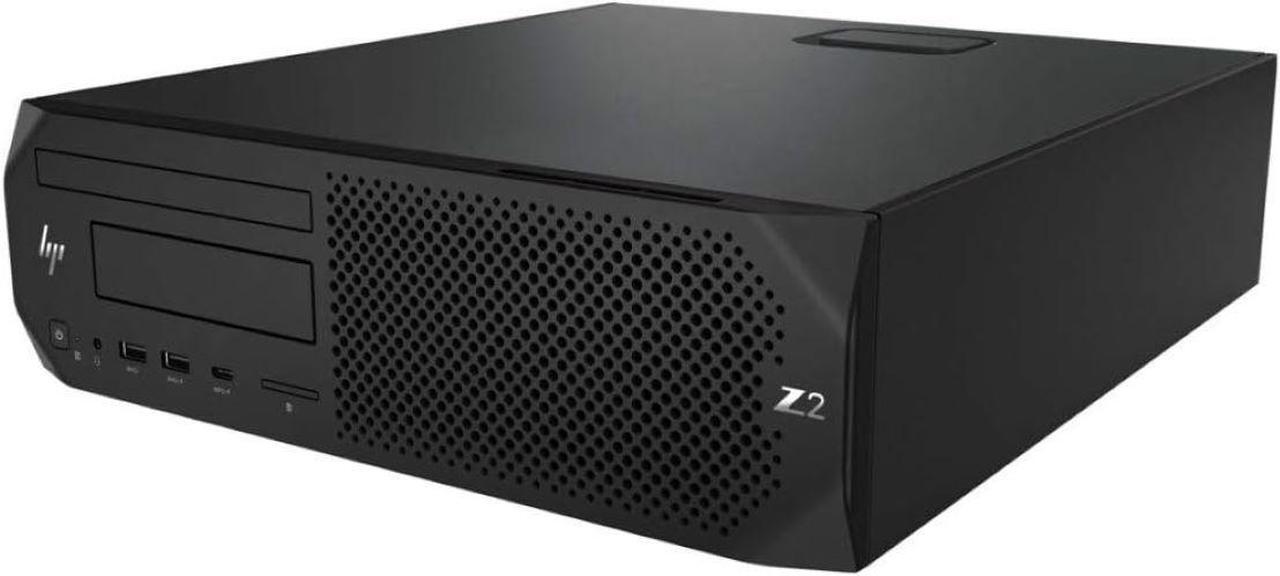 Main image of HP Z2 SFF G4 Workstation Desktop Intel Core i5-8600 3.1 GHz up to 4.20GHz AMD RADEON PRO WX 3100 8GB DDR4-2666 RAM 512GB SSD Windows 11 Pro Black - 152Z7UR