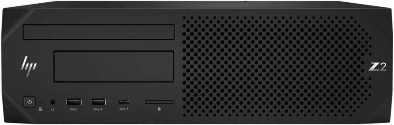 Alt view image 2 of 5 - HP Z2 SFF G4 Workstation Desktop Intel Core i5-8600 3.1 GHz up to 4.20GHz AMD RADEON PRO WX 3100 8GB DDR4-2666 RAM 512GB SSD Windows 11 Pro Black - 152Z7UR
