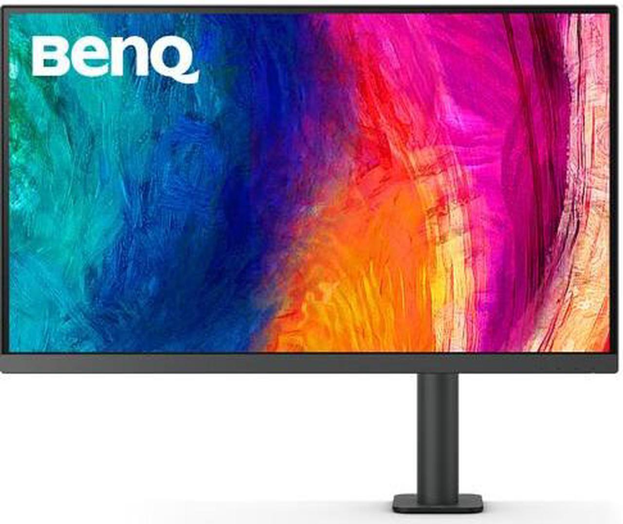 Alt view image 2 of 6 - BenQ PD2705UA 27" 16:9 IPS Panel 4K UHD Monitor 5 ms (GtG), 60Hz, 1200:1 Height, Swivel, Tilt HDMI DisplayPort USB-C