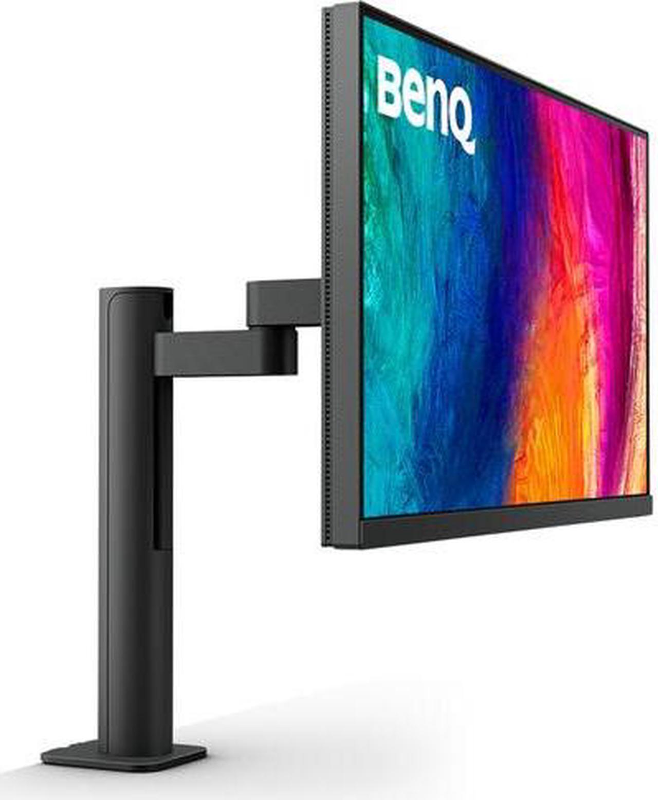 Alt view image 4 of 6 - BenQ PD2705UA 27" 16:9 IPS Panel 4K UHD Monitor 5 ms (GtG), 60Hz, 1200:1 Height, Swivel, Tilt HDMI DisplayPort USB-C