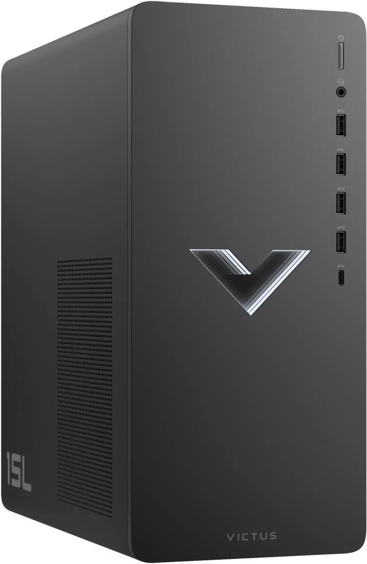 Main image of HP Victus 15L TG02-2347c Gaming Desktop Intel Core i7-14700F 2.1 GHz up to 5.4 GHz NVIDIA GeForce RTX 4060 32GB DDR4 1TB SSD Windows 11 Home - 9C9X1AA