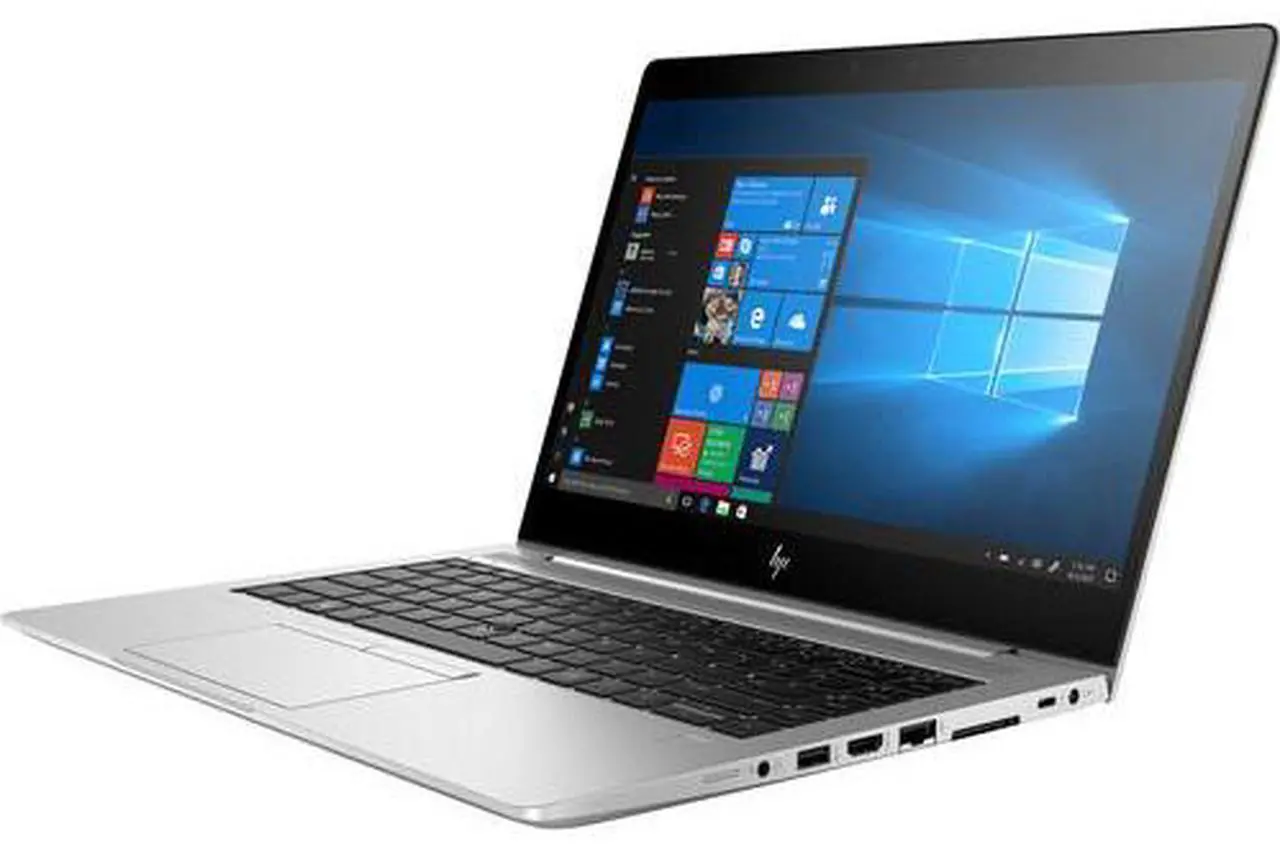Alt view image 3 of 6 - HP EliteBook 840 G6 14" FHD IPS Intel Core i5-8365U 1.6 GHz up to 4.1 GHz 16GB DDR4 512GB  PCIe NVMe TLC M.2 SSD Intel UHD Graphics 620 Backlit KB, Windows 11 Pro Laptop, Silver - 8DX11UP-I812