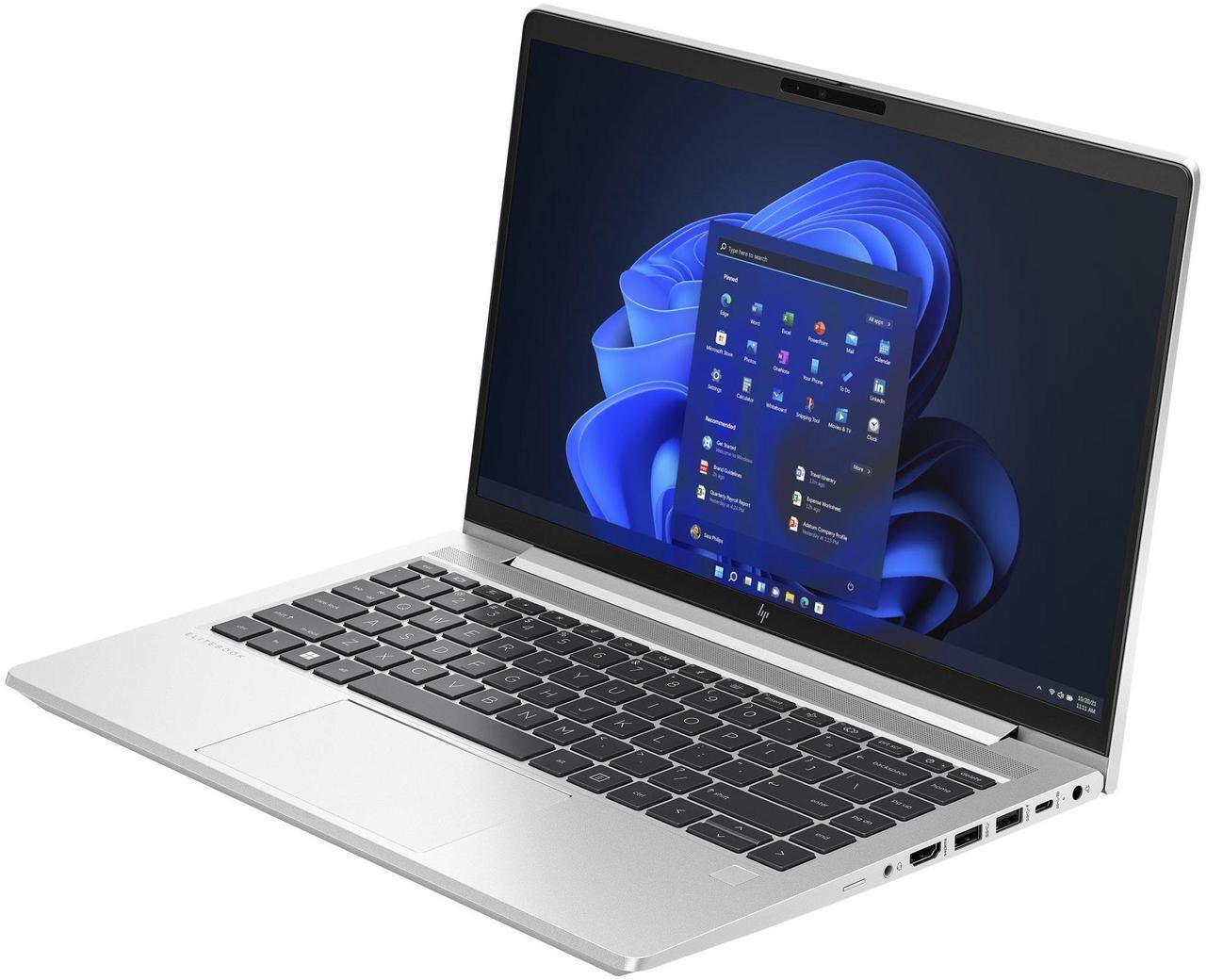 Alt view image 2 of 6 - HP EliteBook 645 G10 14" FHD IPS AMD Ryzen 5 PRO 7530U 2.0 GHz up to 4.5 GHz 16GB DDR4-3200 512GB PCIe NVMe SSD AMD Radeon Graphics Windows 11 Pro Laptop - 870Y5UC-I210