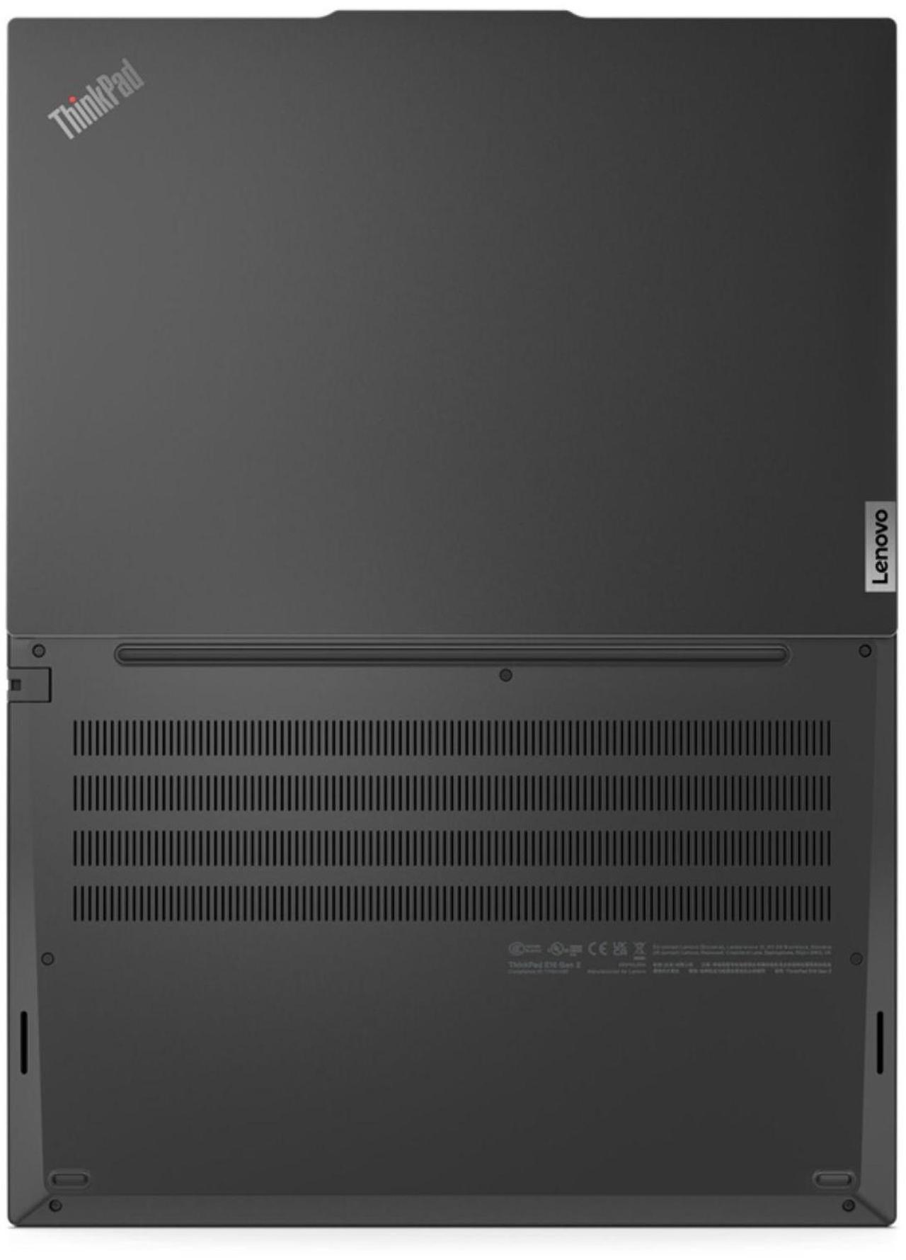 Alt view image 19 of 19 - Lenovo ThinkPad E16 Gen 2 16" WUXGA IPS Intel Core Ultra 7 155U 3.80 GHz up to 4.80 GHz 16GB DDR5-5600 RAM 512GB M.2 2242 PCIe Gen4 TLC Opal SSD Intel Graphics Windows 11 Pro Laptop - 21MA0035US