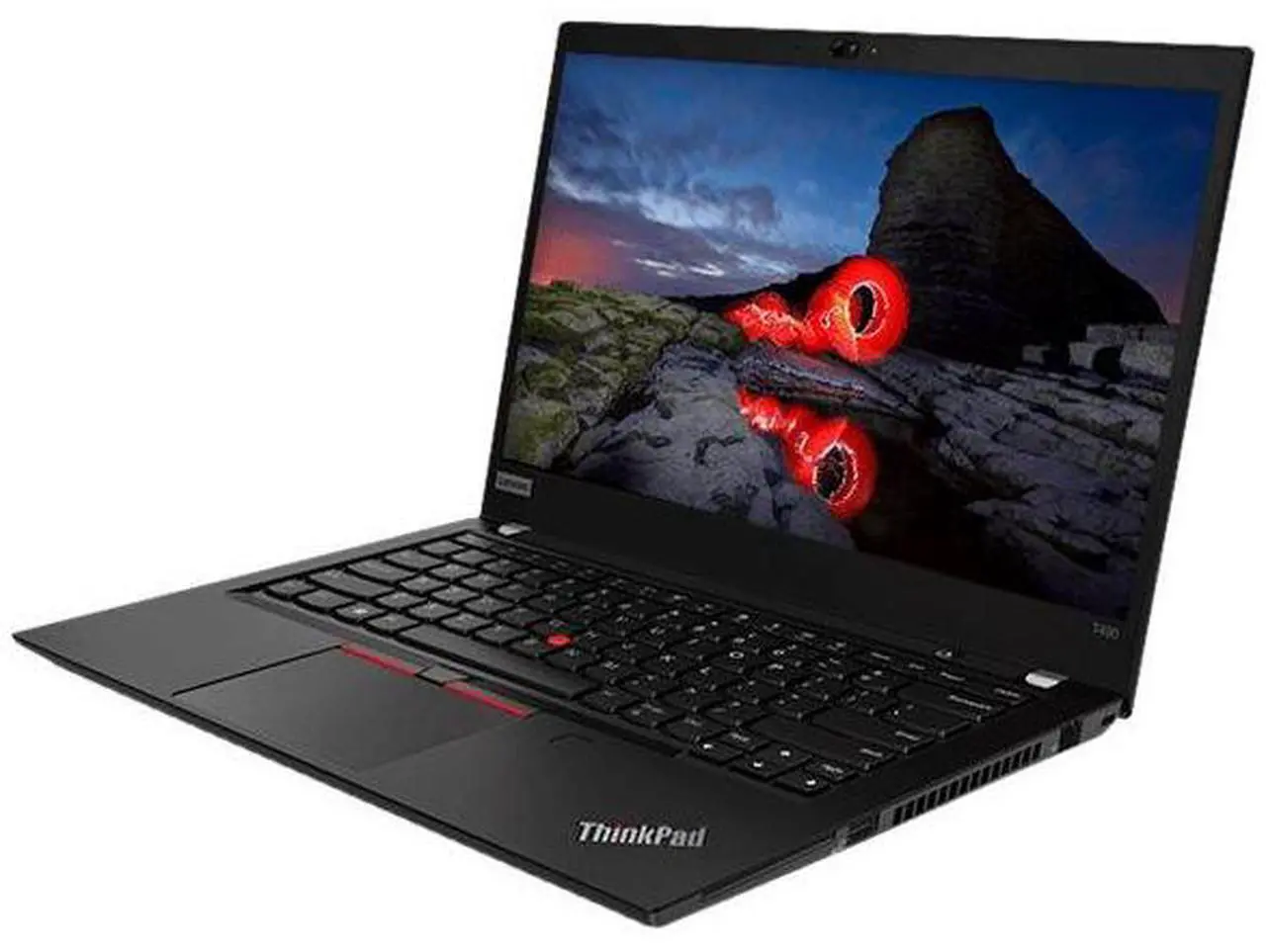 Alt view image 3 of 6 - Lenovo ThinkPad T490 14" FHD IPS Intel Core i5-8365U 1.60GHz up to 4.10 GHz 24GB DDR4 256GB SSD Intel UHD Graphics Backlit KB, Windows 11 Pro Laptop, Black - 20N3S64400-I201