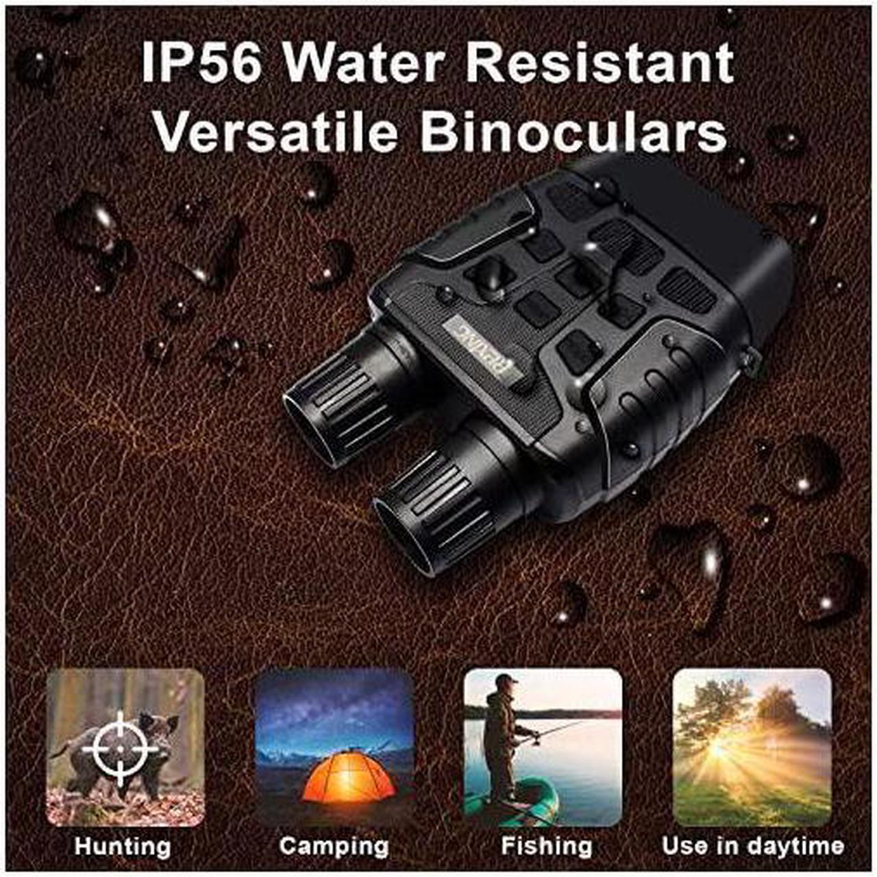 Alt view image 5 of 6 - B1 Night Vision Goggles Binoculars with LCD Screen Infrared IR Digital Camera Dual Photo + Video Recording for Spotting Hunting Tracking up to 300 Meters Black