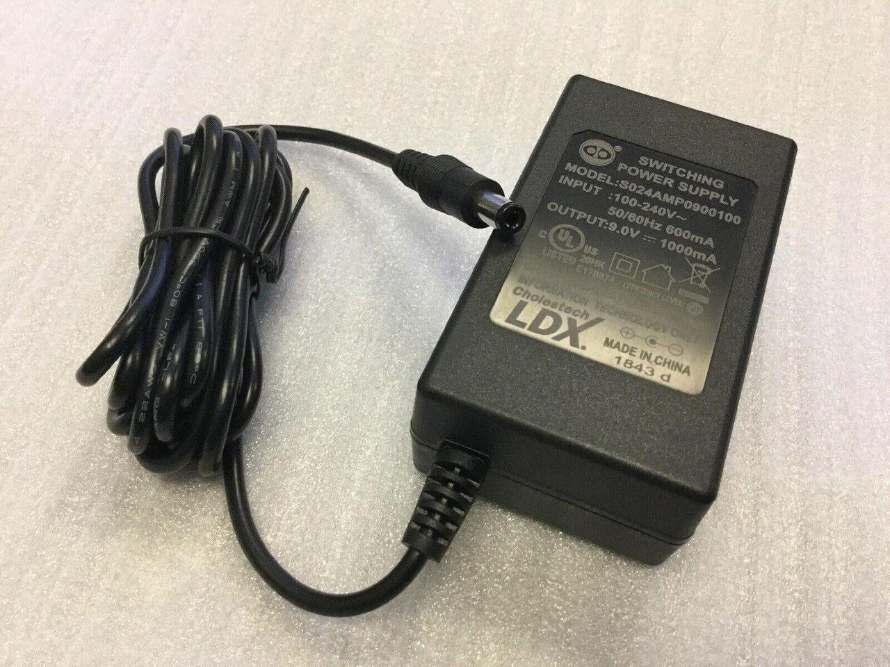 Alt view image 2 of 3 - Original Cholestech LDX Analyzer AC/DC Power Adapter 9V @ 1000mA, 5.5mm X 2.1mm