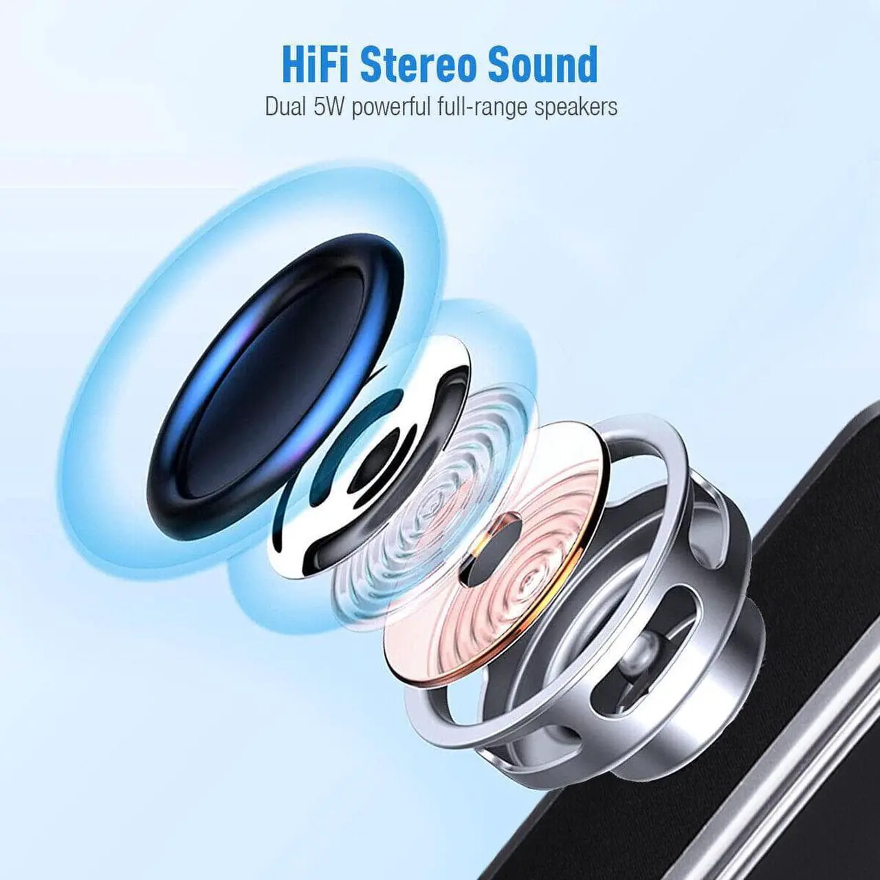 Alt view image 5 of 6 - 2Pcs USB Power Wired Computer Speakers Stereo 3.5mm Jack For Desktop PC Laptop