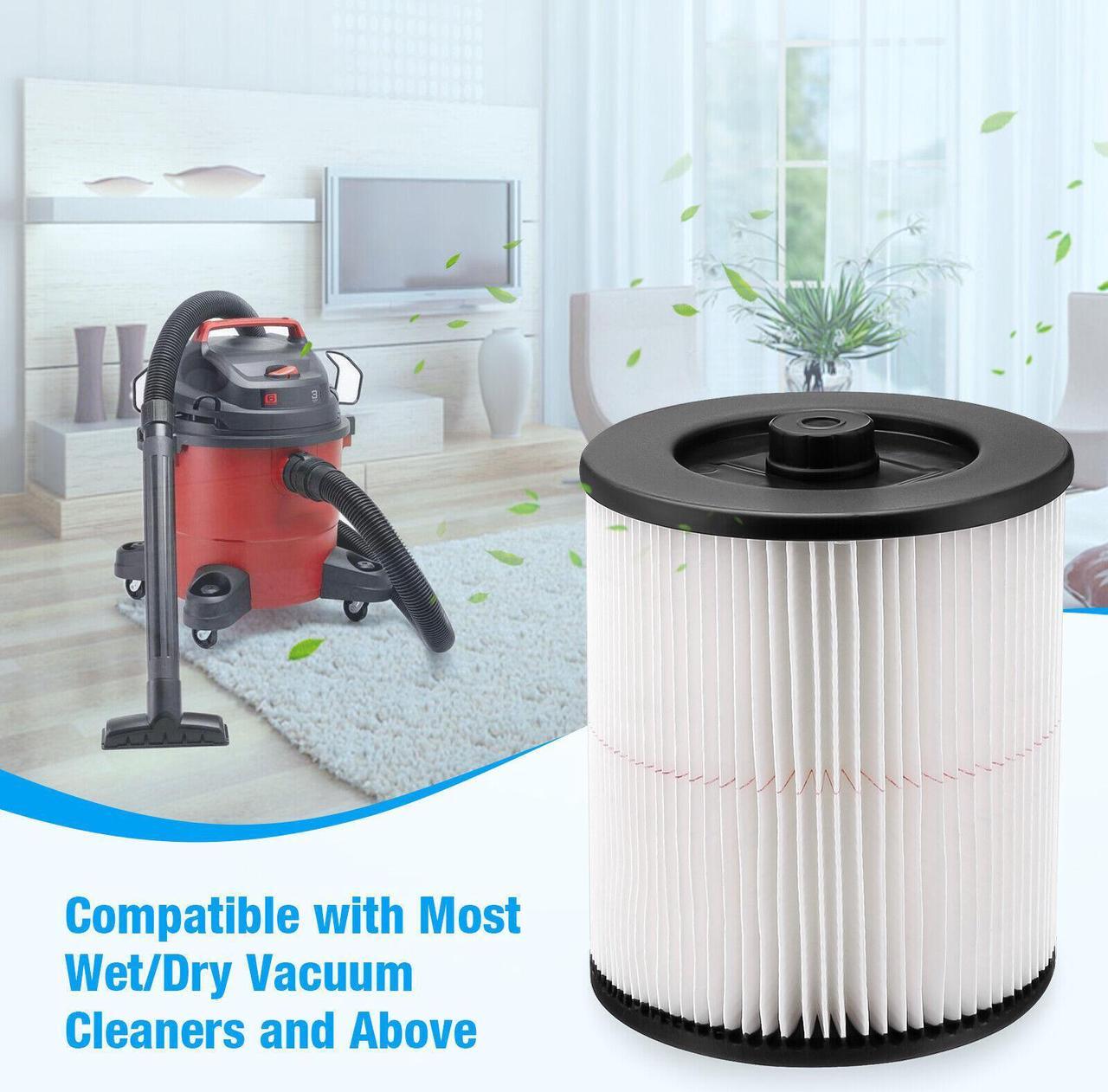 Alt view image 6 of 6 - For ShopVac Replacement Vacuum 17816 9-17816 Craftsman Wet Dry Cartridge Filter
