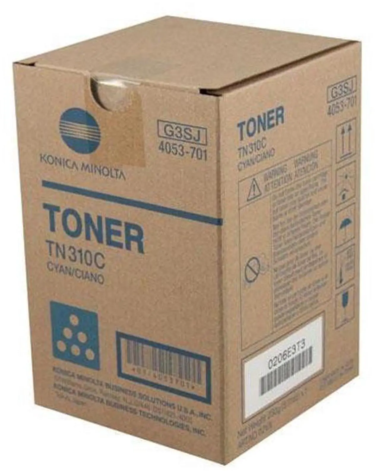 Alt view image 6 of 7 - Konica Minolta Cyan Toner Cartridge