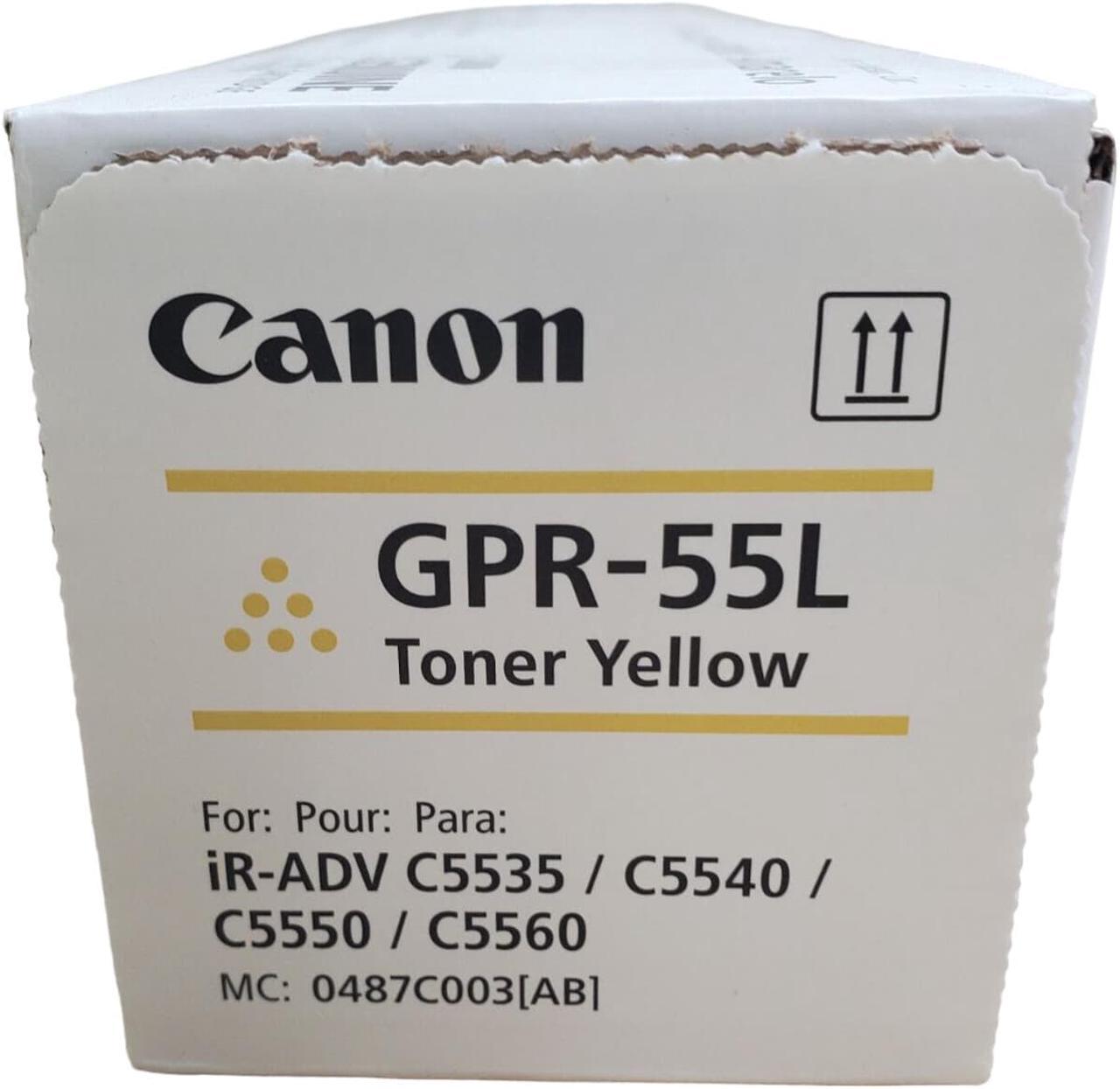 Canon 0487C003 Yellow Toner Cartridge